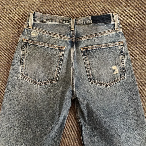 Ética Distressed Blue Jeans - Tyler Vintage Straight cut - Picture 3 of 15